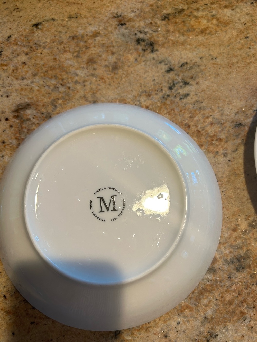 Melange Porcelain “Birds in Forest” Dinnerware. (4) Soup Bowls (4) Salad Plates. - Picture 6 of 10